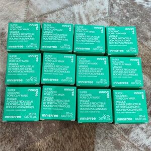 Bulk- 12 Innisfree Super Volcanic Pore Clay Mask